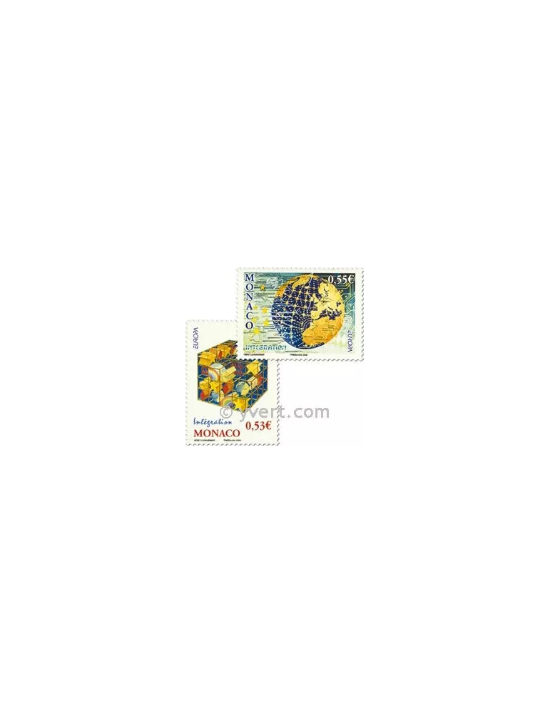 n° 2542/2543 - Timbre Monaco Poste