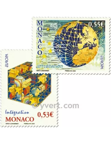 n° 2542/2543 - Timbre Monaco Poste 2