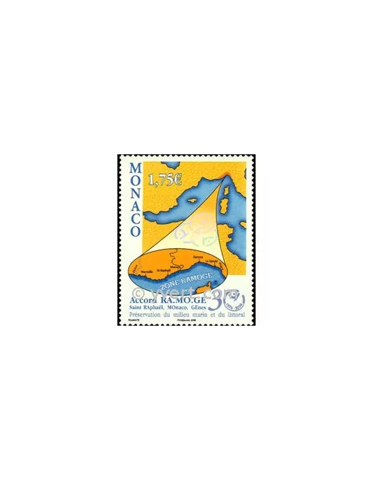n° 2544 - Timbre Monaco Poste