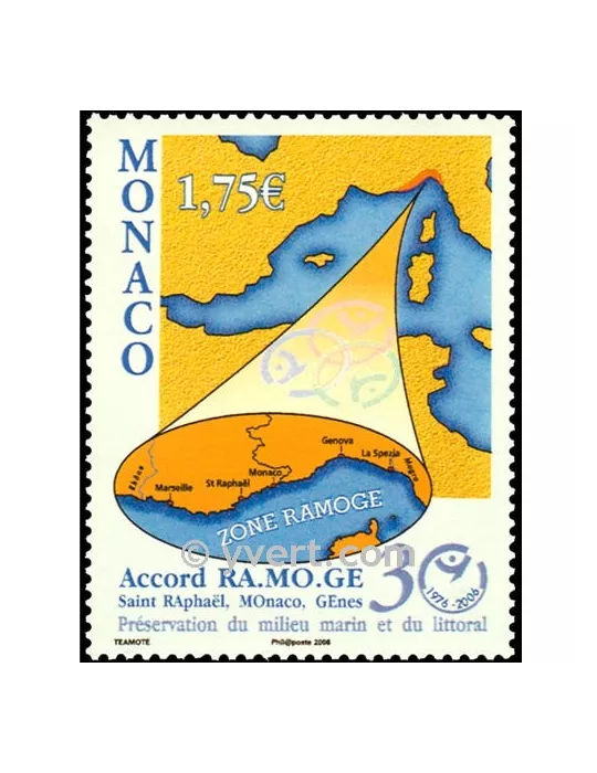 n° 2544 - Timbre Monaco Poste