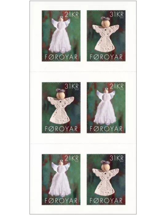 n° C1071 - Timbre ILE FEROE Carnets