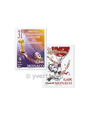 n° 2566/2567 - Timbre Monaco Poste