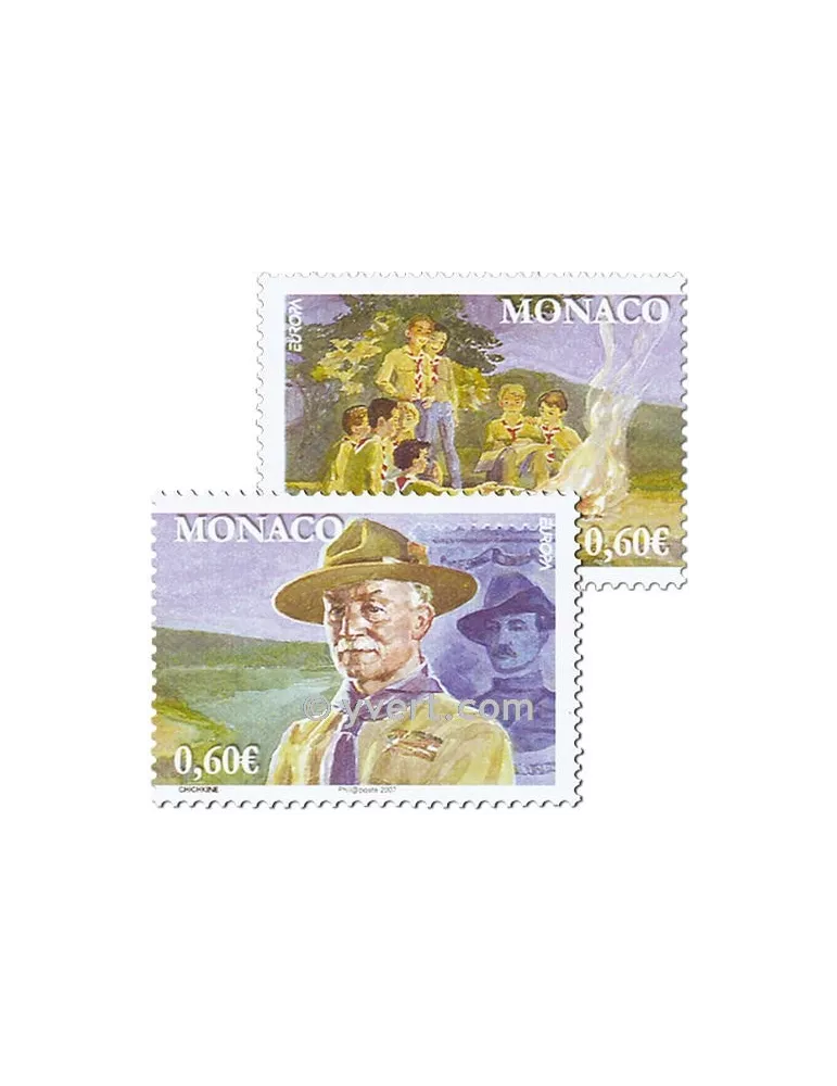 n° 2593/2594 - Timbre Monaco Poste