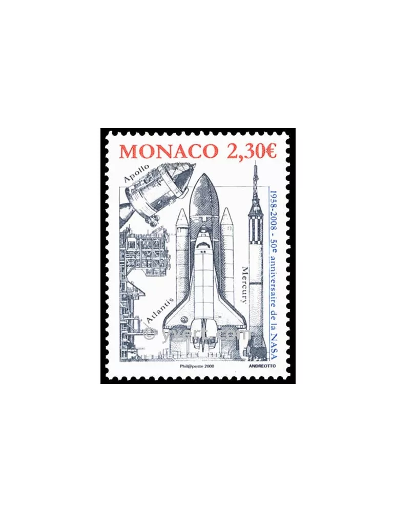 n° 2619 - Timbre Monaco Poste