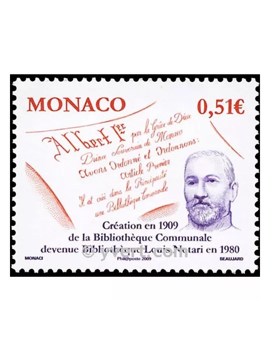 n° 2680 - Timbre Monaco Poste