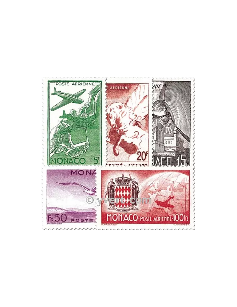 n° 2/7 - Timbre Monaco Poste aérienne