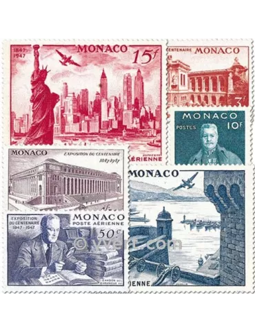n° 22/27 - Timbre Monaco Poste aérienne 2