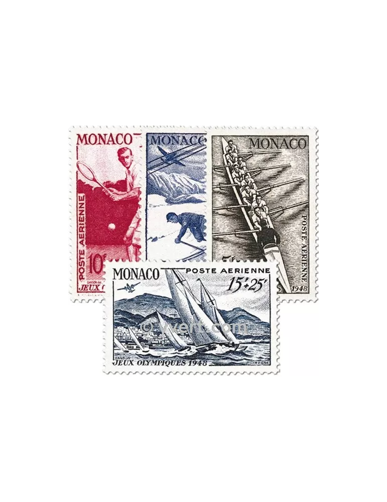 n° 32/35 - Timbre Monaco Poste aérienne