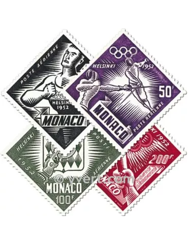 n° 51/54 - Timbre Monaco Poste aérienne 2