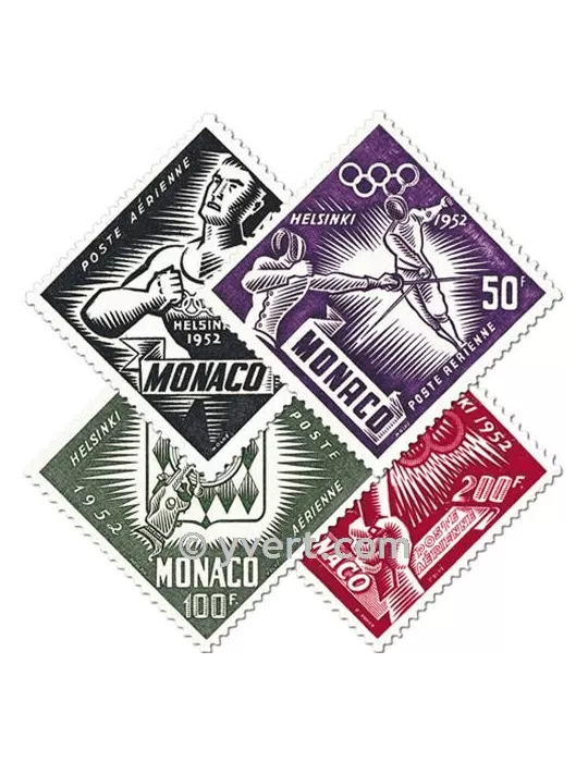 n° 51/54 - Timbre Monaco Poste aérienne