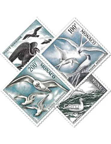 n° 55/58 - Timbre Monaco Poste aérienne 2