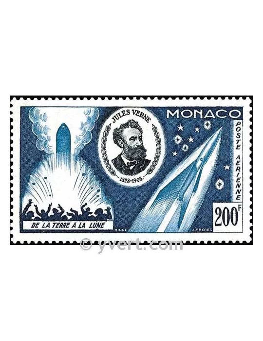 n° 60 - Timbre Monaco Poste aérienne