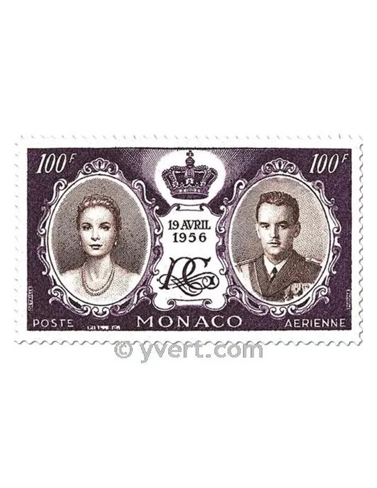 n° 63/65 - Timbre Monaco Poste aérienne