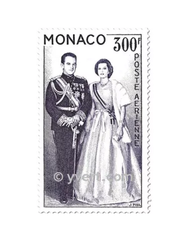 n° 71/72 - Timbre Monaco Poste aérienne 2
