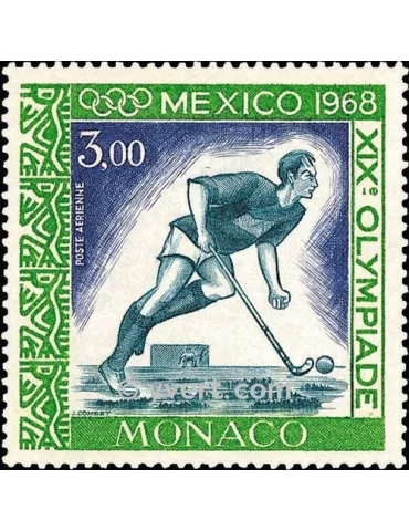 n° 92 - Timbre Monaco Poste aérienne 2