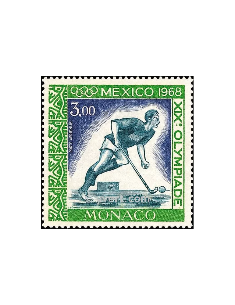 n° 92 - Timbre Monaco Poste aérienne