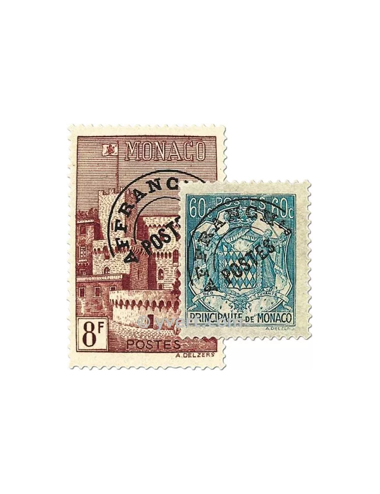 n° 1/10 - Timbre Monaco Préoblitérés