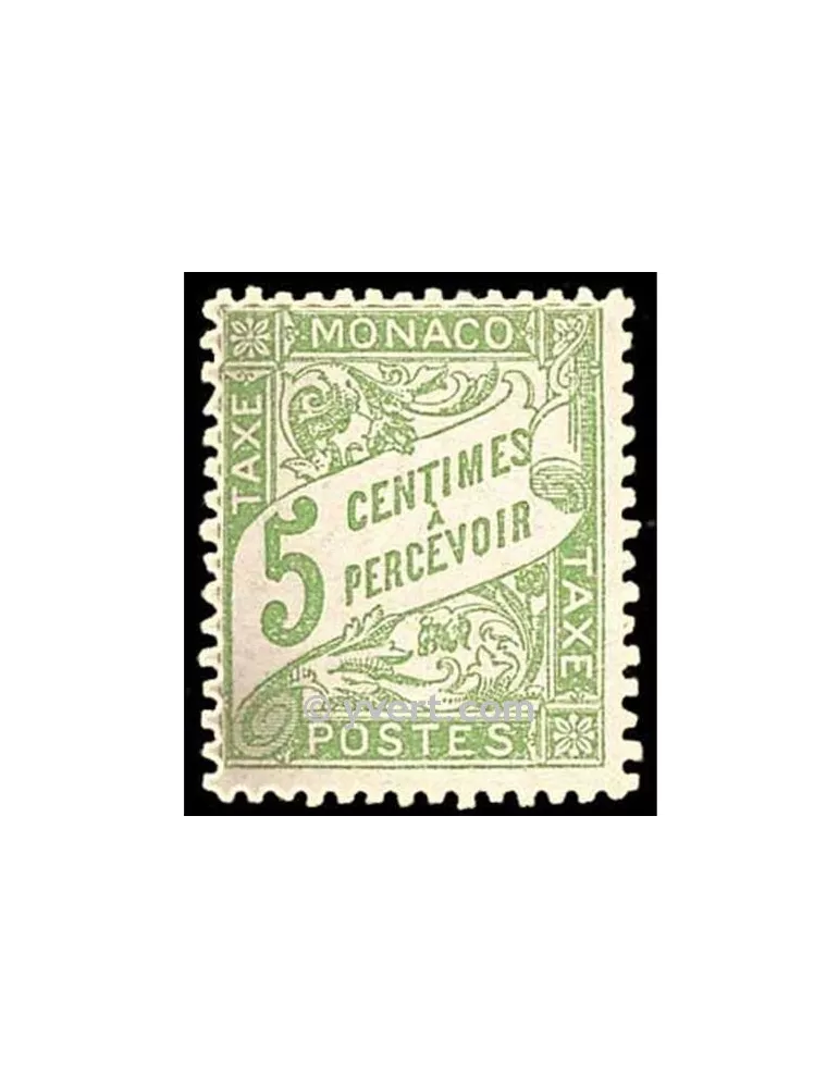 n° 2 - Timbre Monaco Taxe