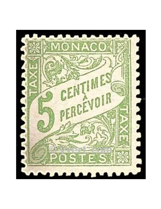 n° 2 - Timbre Monaco Taxe