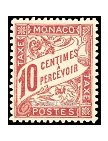 n° 3 - Timbre Monaco Taxe 2