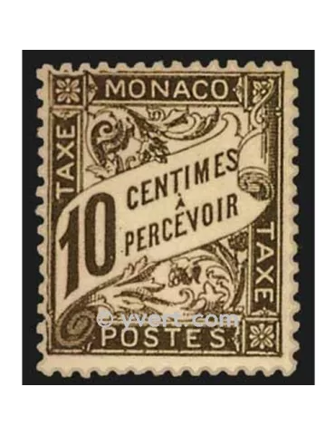 n° 4 - Timbre Monaco Taxe 2