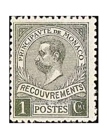 n° 8 - Timbre Monaco Taxe 2