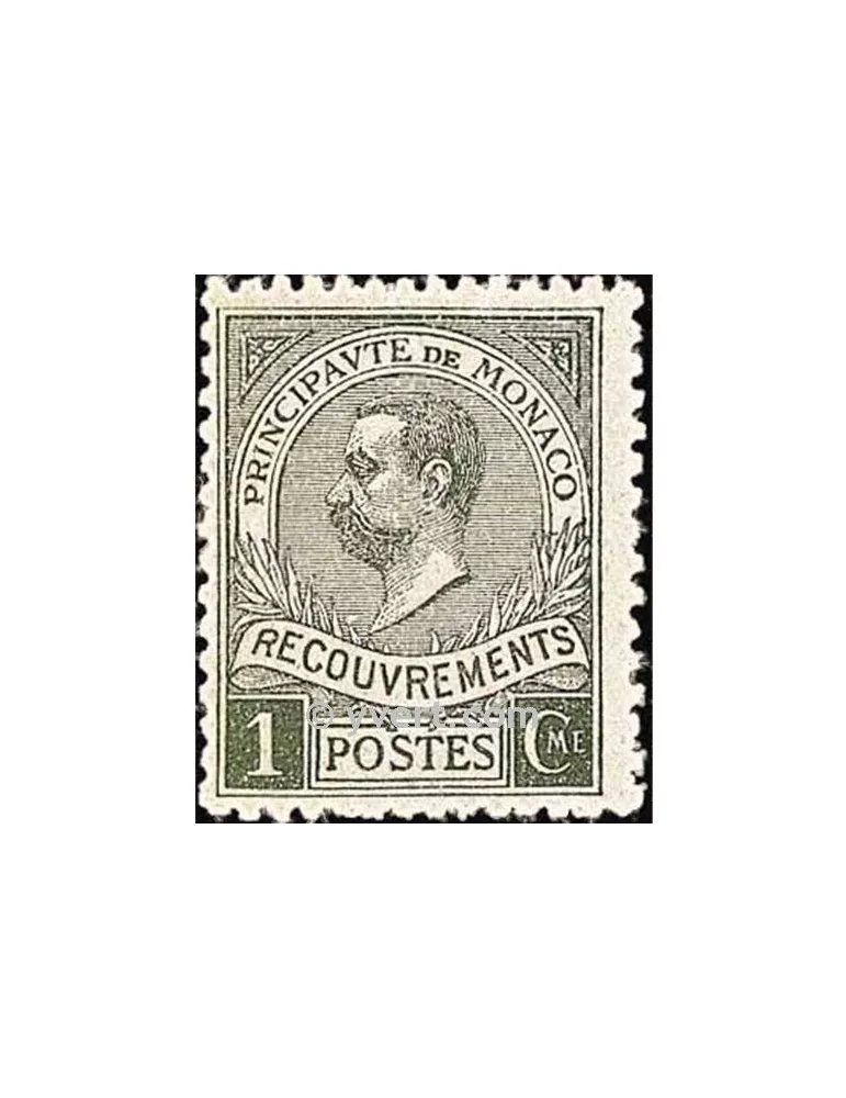 n° 8 - Timbre Monaco Taxe