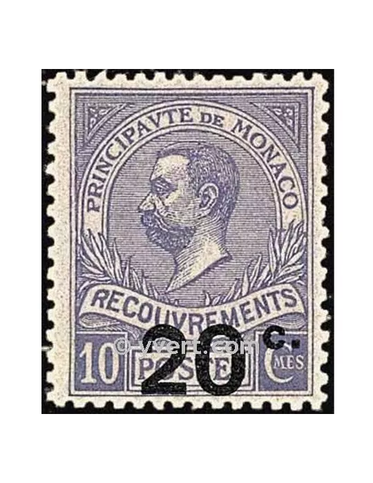 n° 11 - Timbre Monaco Taxe