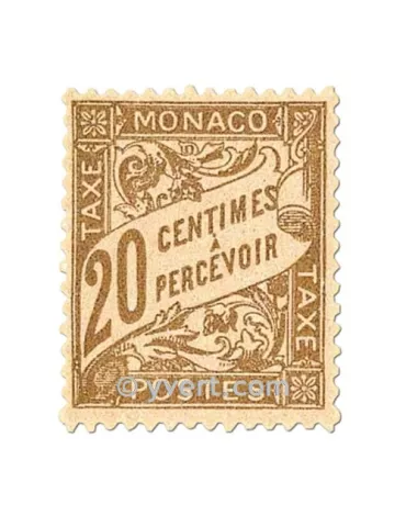 n° 18/26 - Timbre Monaco Taxe 2