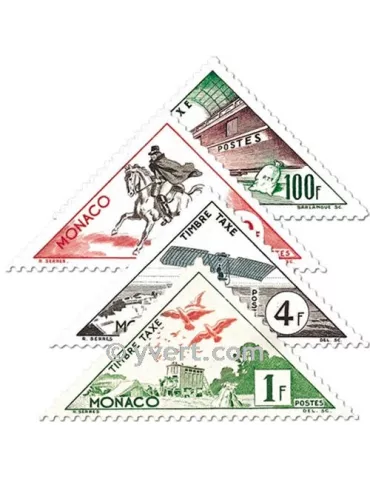 n° 39A/55 - Timbre Monaco Taxe 2