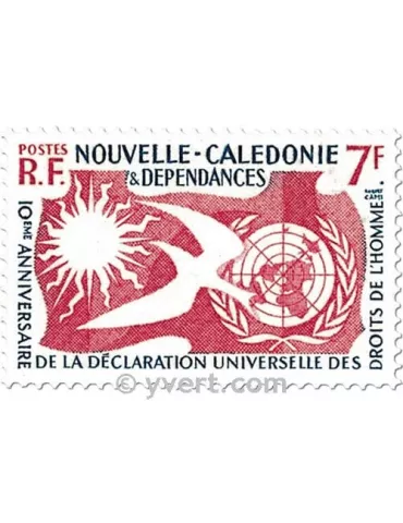 n° 290 - Timbre Nelle-Calédonie Poste 2