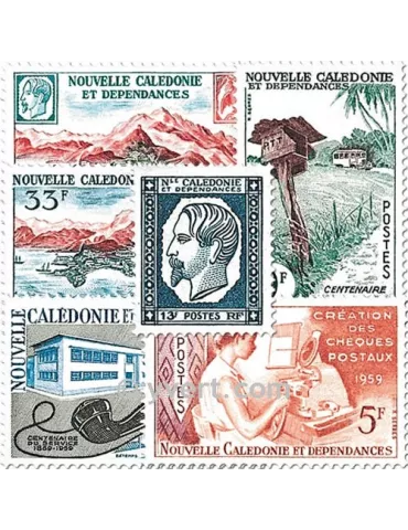 n° 295/301 - Timbre Nelle-Calédonie Poste 2