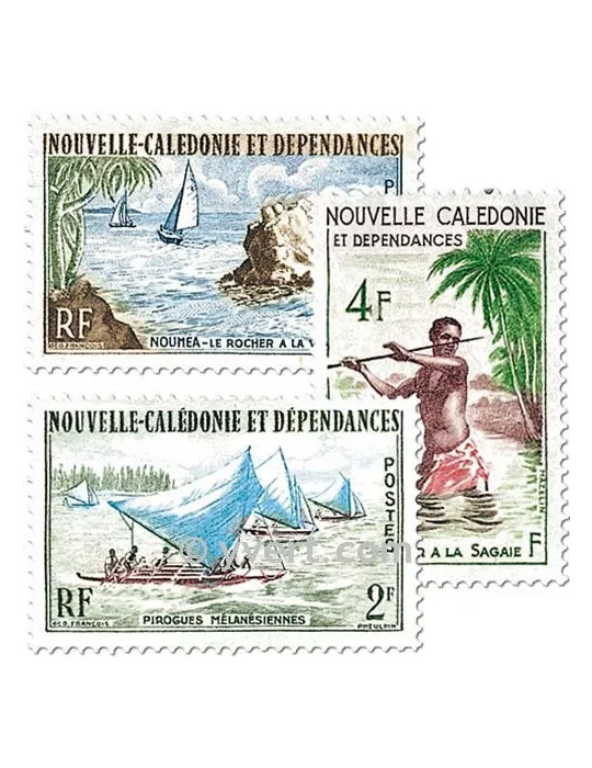 n° 302/304 - Timbre Nelle-Calédonie Poste