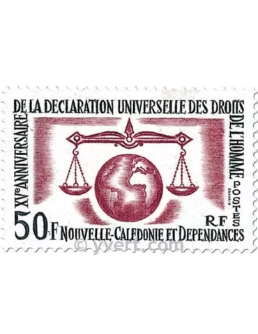 n° 313 - Timbre Nelle-Calédonie Poste 2