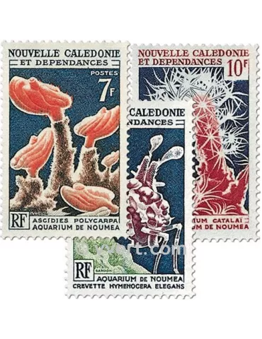 n° 322/324 - Timbre Nelle-Calédonie Poste 2