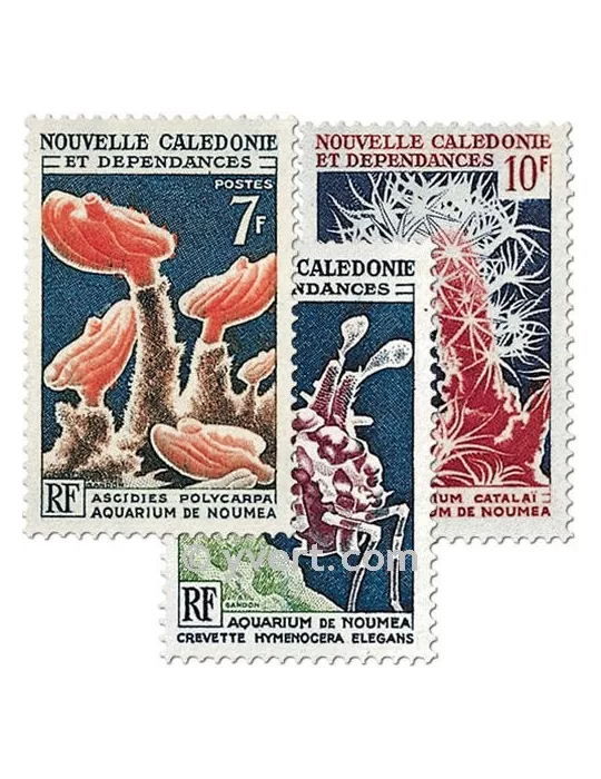 n° 322/324 - Timbre Nelle-Calédonie Poste