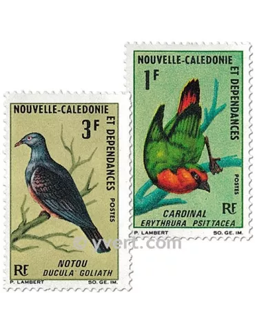 n° 330/331 - Timbre Nelle-Calédonie Poste 2