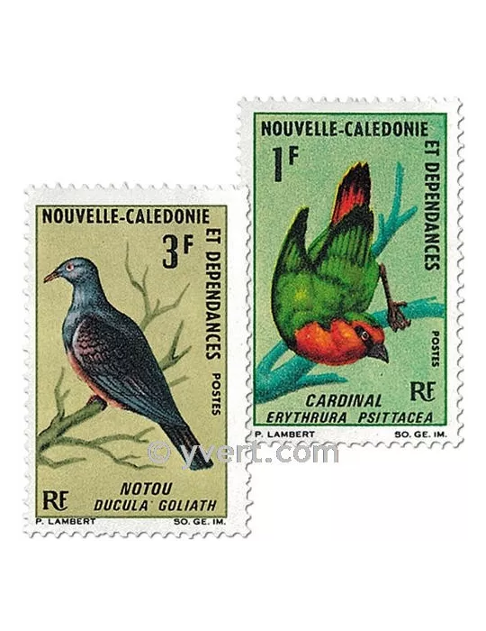 n° 330/331 - Timbre Nelle-Calédonie Poste