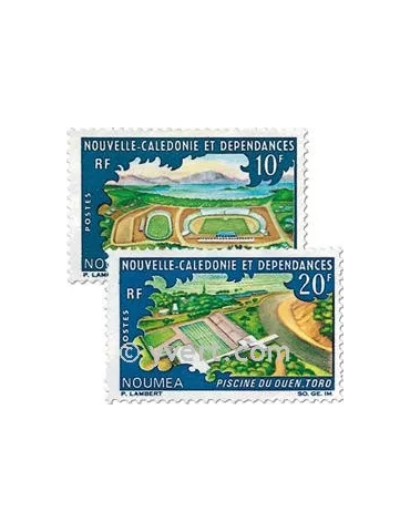 n° 337/338 - Timbre Nelle-Calédonie Poste