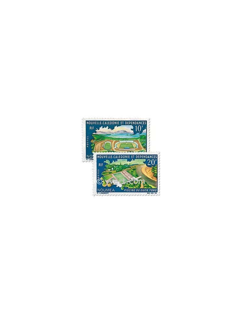 n° 337/338 - Timbre Nelle-Calédonie Poste