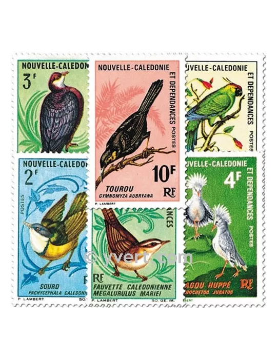 n° 345/350 - Timbre Nelle-Calédonie Poste