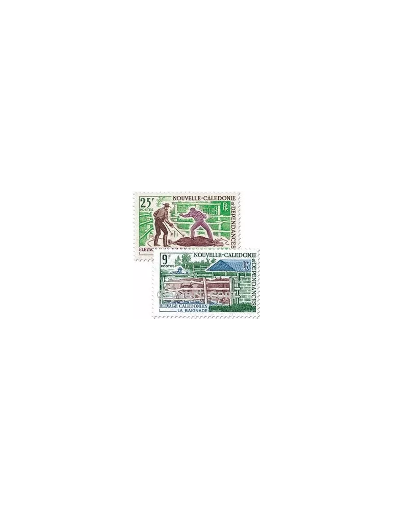 n° 356/357 - Timbre Nelle-Calédonie Poste