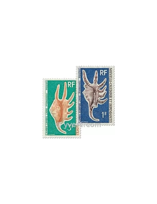 n° 379/380 - Timbre Nelle-Calédonie Poste
