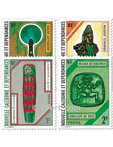 n° 381/384 - Timbre Nelle-Calédonie Poste 2
