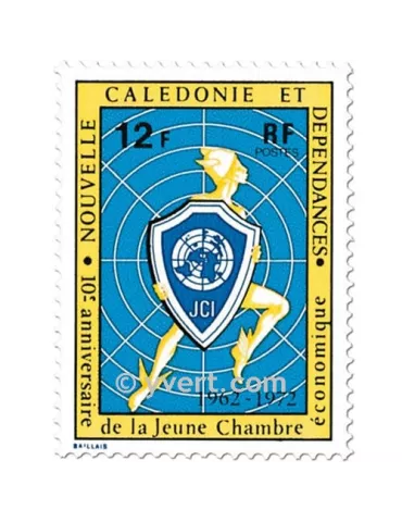 n° 385 - Timbre Nelle-Calédonie Poste 2