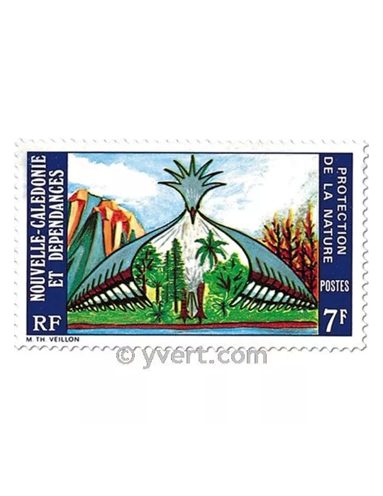 n° 390 - Timbre Nelle-Calédonie Poste