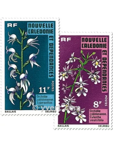 n° 392/393 - Timbre Nelle-Calédonie Poste 2