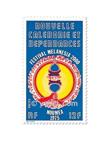 n° 394 - Timbre Nelle-Calédonie Poste 2