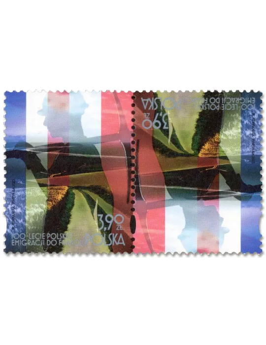 n° 5037 (se tenant tête-bêche) - Timbre POLOGNE Poste