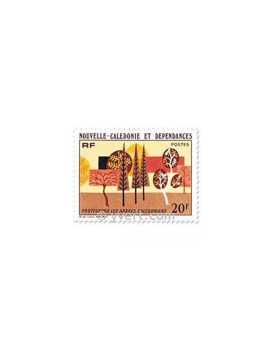 n° 412 - Timbre Nelle-Calédonie Poste